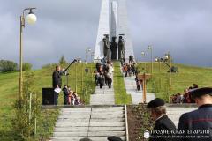 Благочинный Зельвенского округа и прихожане приняли участие в торжественном митинге