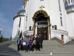 Дети воскресной школы Свято-Владимирской церкви совершили паломничество в Лавришевский монастырь и по святыням города Бреста