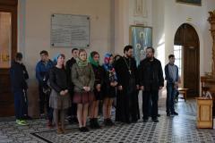 Георгиевский слет православных скаутов начался молитвой в Покровском соборе