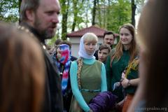 Георгиевский слет православных скаутов начался молитвой в Покровском соборе