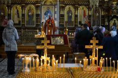 У Пакроўскім саборы памаліліся за спачын загінуўшых ў ВАВ і за мір нашаму свету