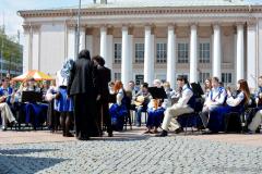 Гродненский благочинный и настоятель кафедрального собора совершили молебен на открытии православной выставки "Кладезь"