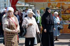 Гродненский благочинный и настоятель кафедрального собора совершили молебен на открытии православной выставки "Кладезь"