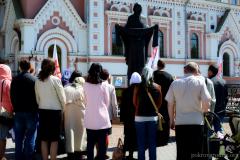 Пролайф марафон "15 дней в защиту жизни" начался молебном у стен Покровского собора