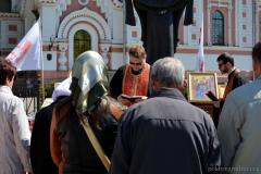 Пролайф марафон "15 дней в защиту жизни" начался молебном у стен Покровского собора