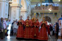 Архиепископ Артемий совершил литургию и хиротонию в кафедральном соборе города Гродно