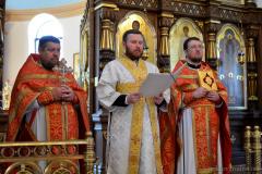 Архиепископ Артемий совершил литургию и хиротонию в кафедральном соборе города Гродно