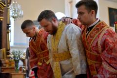 Архиепископ Артемий совершил литургию и хиротонию в кафедральном соборе города Гродно