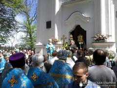 Вернікі шчучынскіх храмаў наведалі Жыровіцкі манастыр