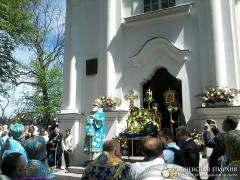 Вернікі шчучынскіх храмаў наведалі Жыровіцкі манастыр