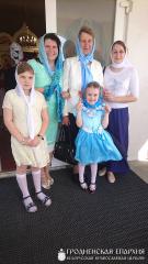 Представители воскресной школы прихода поселка Зельва приняли участие в конкурсе «Ангельский глас»