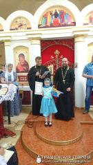 Представители воскресной школы прихода поселка Зельва приняли участие в конкурсе «Ангельский глас»