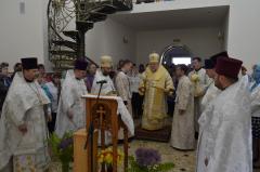 Архиепископ Артемий совершил освящение  нового храма в агрогородке Квасовка