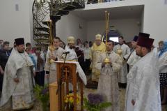 Архиепископ Артемий совершил освящение  нового храма в агрогородке Квасовка