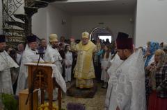 Архиепископ Артемий совершил освящение  нового храма в агрогородке Квасовка