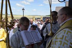 Архиепископ Артемий совершил освящение  нового храма в агрогородке Квасовка