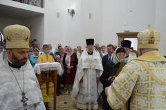 Архиепископ Артемий совершил освящение  нового храма в агрогородке Квасовка