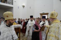 Архиепископ Артемий совершил освящение  нового храма в агрогородке Квасовка