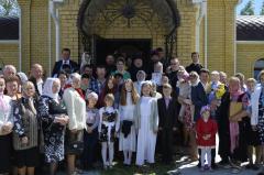 Архиепископ Артемий совершил освящение  нового храма в агрогородке Квасовка