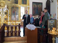Два детских хора приняли участие в богослужении в храме посёлка Большая Берестовица