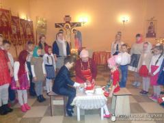 Праздничные мероприятия на приходе прп. Серафима Саровского агрогородка Обухово