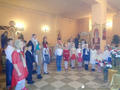 Праздничные мероприятия на приходе прп. Серафима Саровского агрогородка Обухово