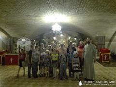 Паломническая поездка учащихся воскресной школы Свято-Михайловской церкви Скиделя в Брест