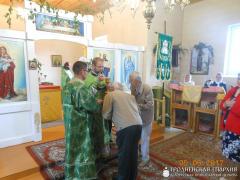 Праздник в храме преподобной Евфросинии Полоцкой поселка Радунь