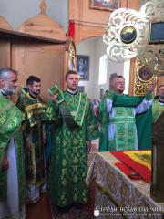 Прихожане храма Святого Архангела Михаила отметили второй «престольный праздник»