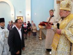 Архиепископ Артемий совершил освящение храма в агрогородке Обухово Гродненского района