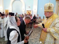 Архиепископ Артемий совершил освящение храма в агрогородке Обухово Гродненского района