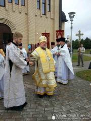 Архиепископ Артемий совершил освящение храма в агрогородке Обухово Гродненского района