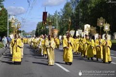 В Гродно состоялся Крестный ход в честь дня Собора Всех Белорусских Святых