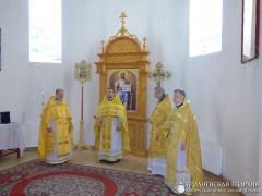 Престольный праздник в храме в честь Собора Всех Белорусских Святых деревни Верейки