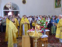 Престольный праздник в храме в честь Собора Всех Белорусских Святых деревни Верейки