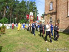 Престольный праздник в храме в честь Собора Всех Белорусских Святых деревни Верейки