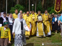 Престольный праздник в храме в честь Собора Всех Белорусских Святых деревни Верейки