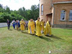 Престольный праздник в храме в честь Собора Всех Белорусских Святых деревни Верейки