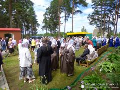 Престольный праздник в храме в честь Собора Всех Белорусских Святых деревни Верейки