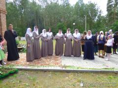 Престольный праздник в храме в честь Собора Всех Белорусских Святых деревни Верейки