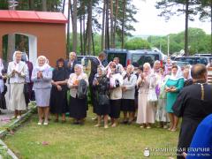 Престольный праздник в храме в честь Собора Всех Белорусских Святых деревни Верейки