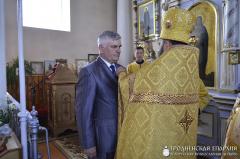 Архиепископ Артемий посетил приход городского поселка Зельва