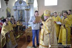 Архиепископ Артемий посетил приход городского поселка Зельва