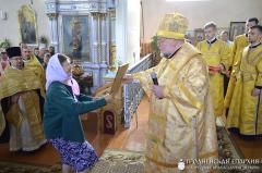 Архиепископ Артемий посетил приход городского поселка Зельва