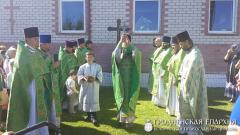В храме поселка Желудок состоялось соборное богослужение Щучинского благочиния