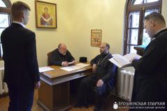 Архиепископ Артемий встретился с абитуриентами духовных школ