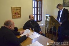 Архиепископ Артемий встретился с абитуриентами духовных школ