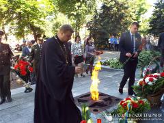 Благочинный Волковысского округа совершил заупокойную литию