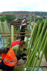 Трудовой десант на строительстве православного молодёжного Центра в а.г. Правые Мосты