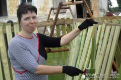 Трудовой десант на строительстве православного молодёжного Центра в а.г. Правые Мосты